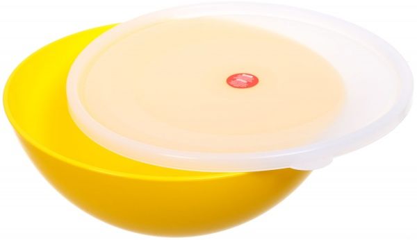 Миска з кришкою Мульті 3 л жовтий Алеана