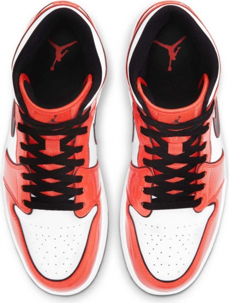 Кроссовки Jordan AIR JORDAN 1 MID SE DD6834-802 р.US 9 коралловый