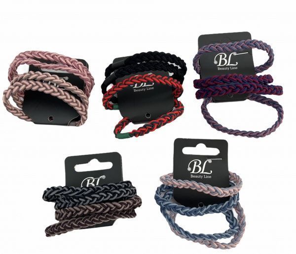 Резинка-браслет Beauty Line 405021 (в асортименті) 4 шт. 