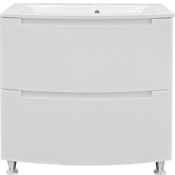 Тумба напольная Aqua Rodos HeadWay 80 белая под умывальник из искусственного камня 80