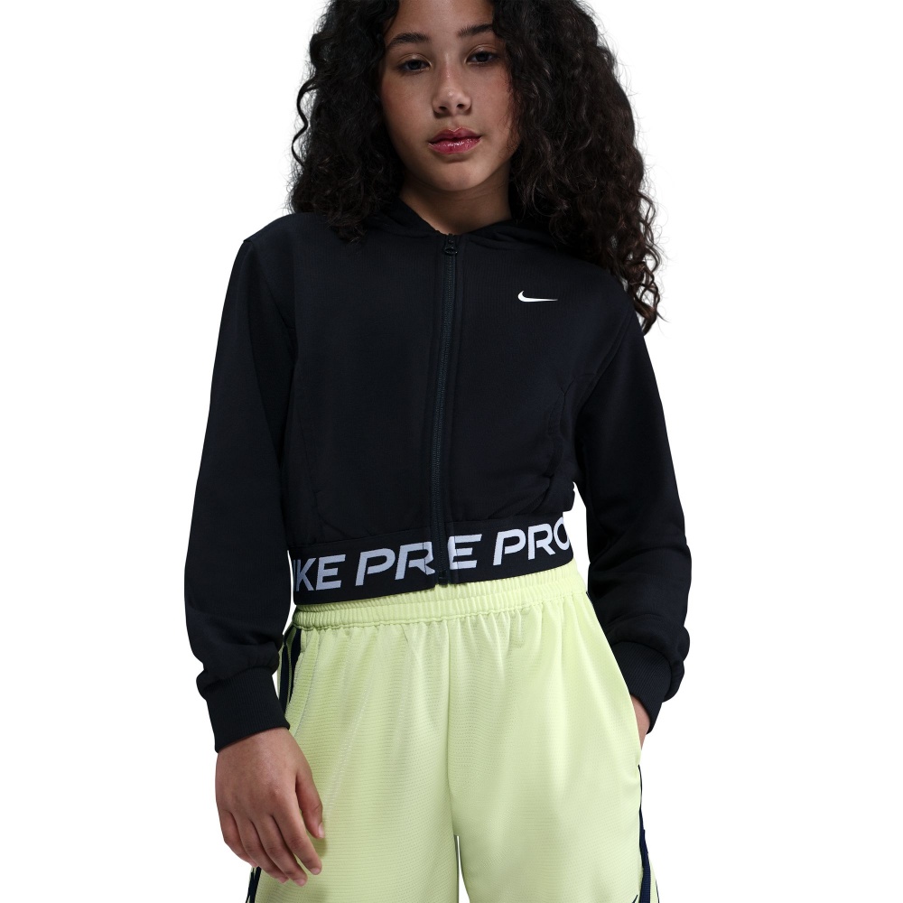 Джемпер Nike G NP DF FZ FLC HDY HQ9312-011 р.S чорний