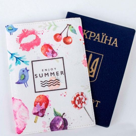 Обкладинка для паспорта Літо 