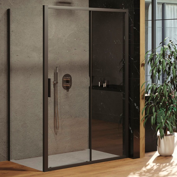 Неподвижная стенка Ravak Blix Slim BLSPS-90 черная X9BM70300Z1