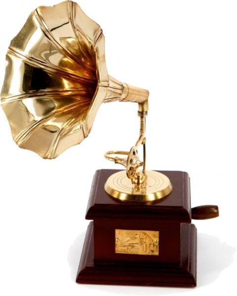 Сувенір Золотий грамофон AF144M