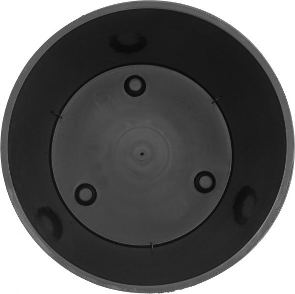 Горщик пластиковий Prosperplast Rato round 2 в 1 круглий 3,4л антрацит (79572-433) 