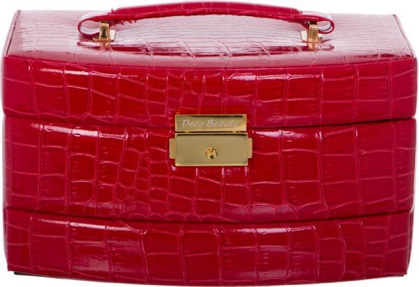 Шкатулка для украшений 431965 красная