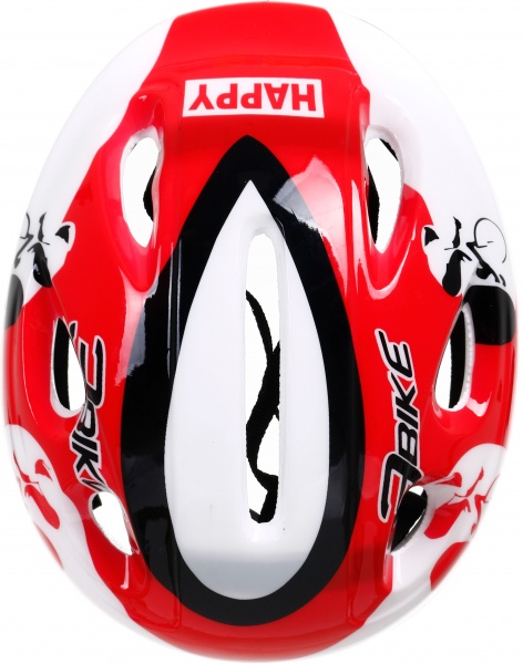 Шолом MERX Limited велосипедний 26х12х19 см MX0099096 червоний із білим