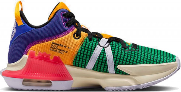Кроссовки Nike LEBRON WITNESS 7 DM1123-501 р.46 разноцветный