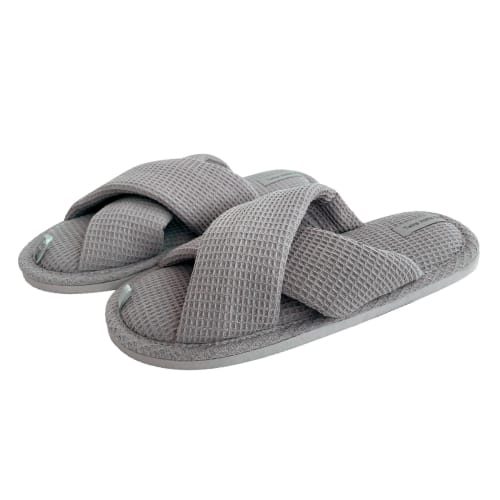 Тапки домашние Twins HS-VL вафельные (Х) 9225 р.36/37 серый 