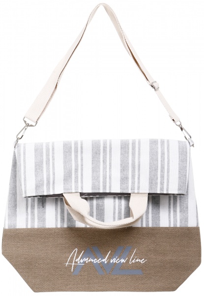 Сумка пляжная AVL Long 50x45x18 белый