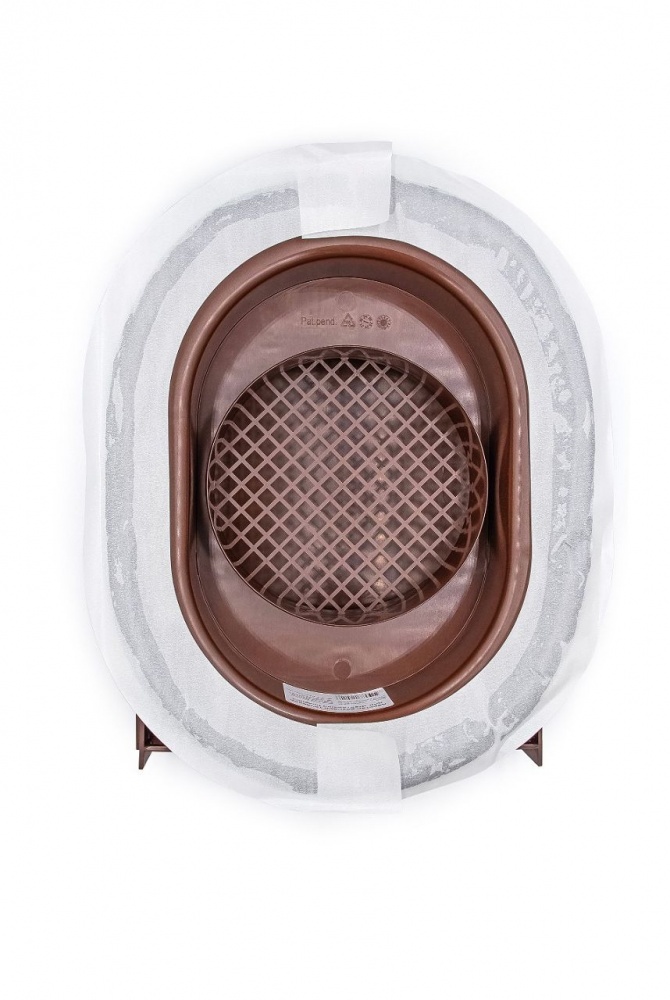 Аератор точковий EliteVent коричневий для змонтованої бітумної та фальцевої покрівлі