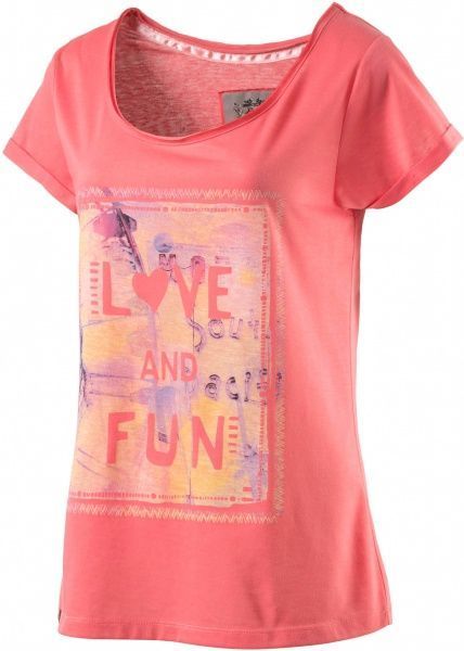 Футболка Firefly Becky 258342-248 36 коралловый