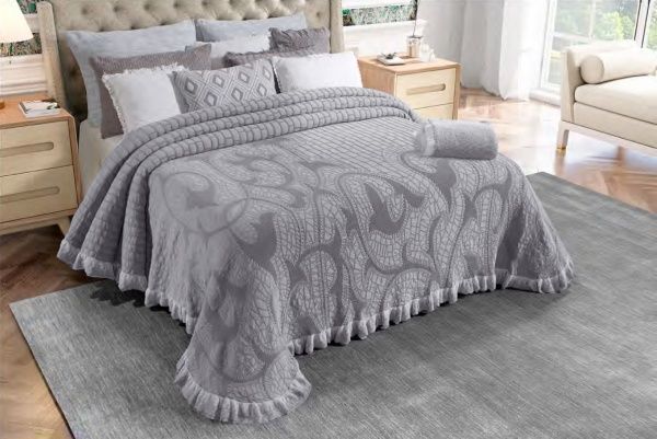 Покрывало San 230x270 см La Nuit пепельный 