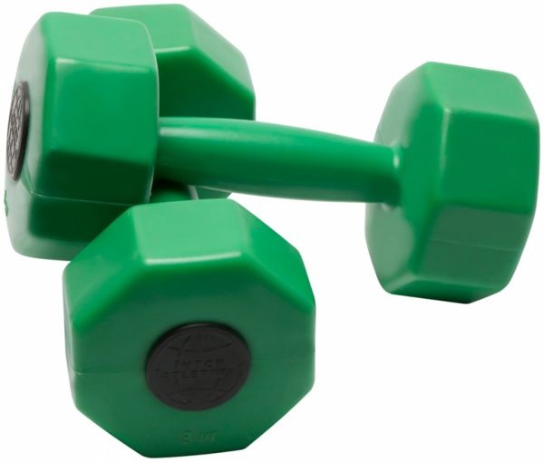 Гантель InterAtletika ST 560.3-3 6 зеленый 