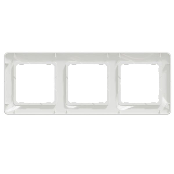 Рамка тримісна Schneider Electric Sedna Design універсальна білий SDD311803