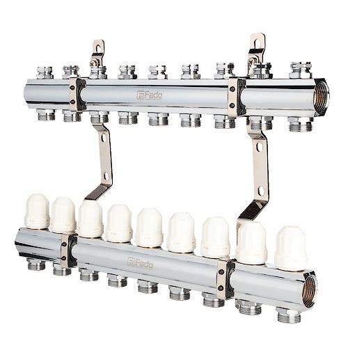 Колектор FADO S.r.l із запірними клапанами 1