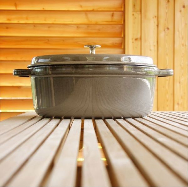 Кокотница 5 л серая 40509-312-0 Staub