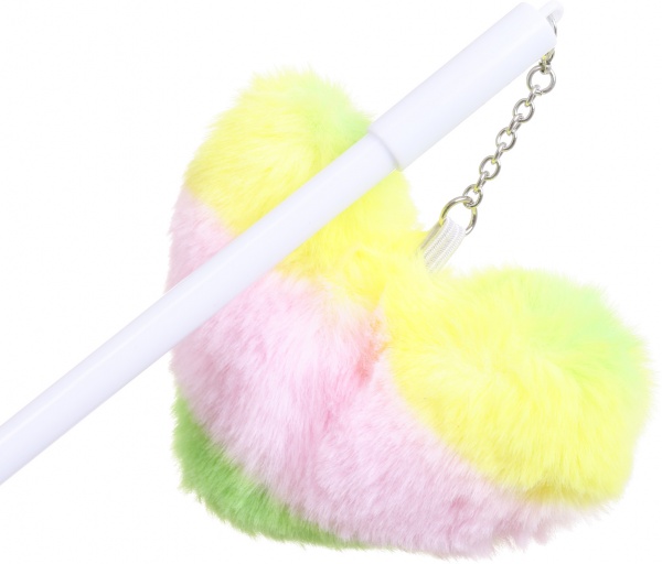 Ручка гелевая Нежное сердце белая 