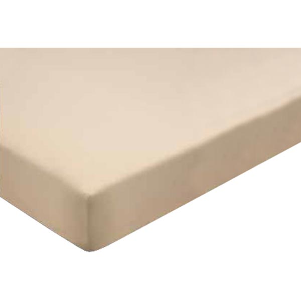 Простирадло трикотажне Songer und Sohne 180x200 см кавове бавовна