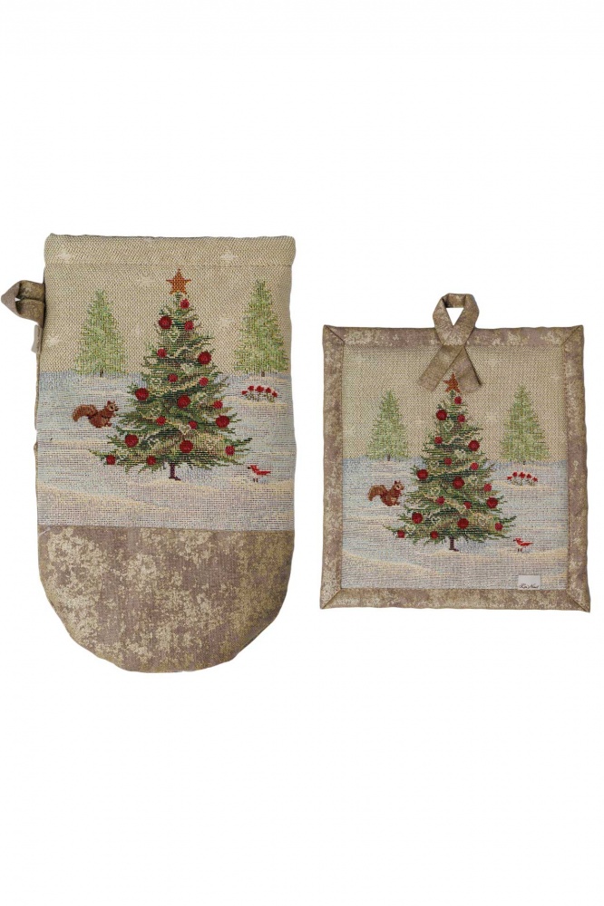 Прихватка Зимовий ліс 19x21 см La Nuit