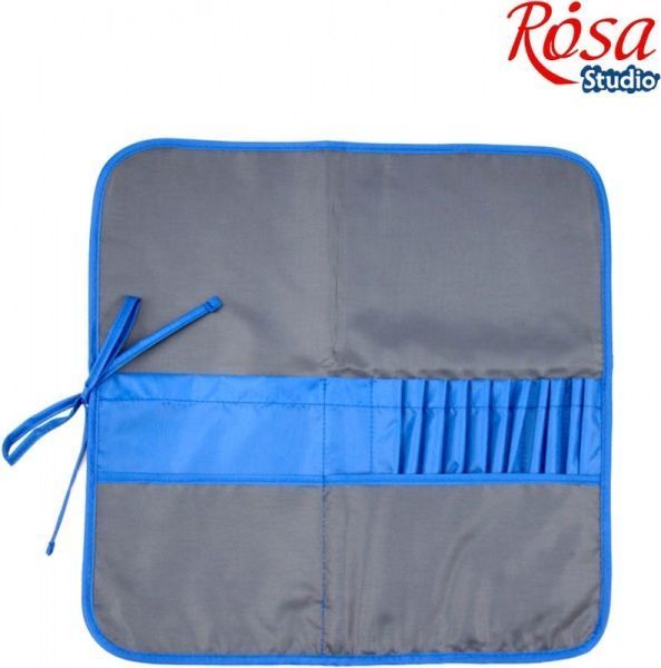 Пенал 37х37 см асфальт + синий Rosa Studio 