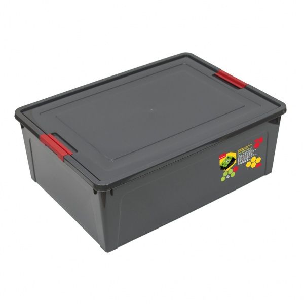 Контейнер-органайзер універсальний Алеана Tools 11,7 л граніт 140x290x390 мм