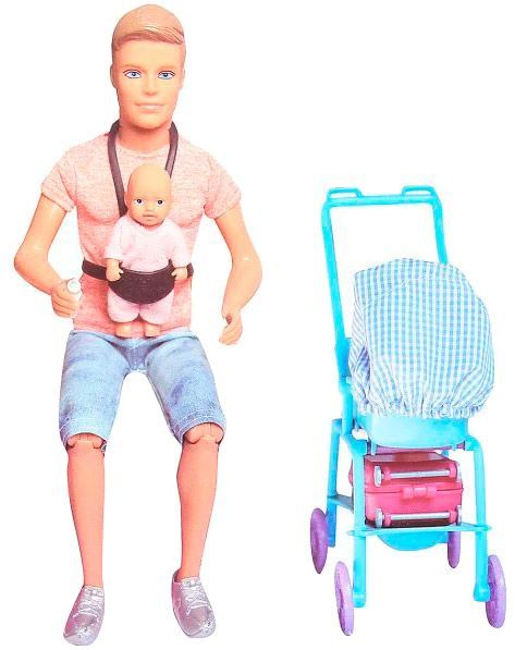 Кукла Defa 8369 Кен шарнирная с аксессуарами