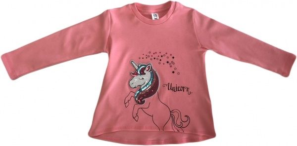 Джемпер Roksana 1067/22004 Единорог р.110-116 розовый 