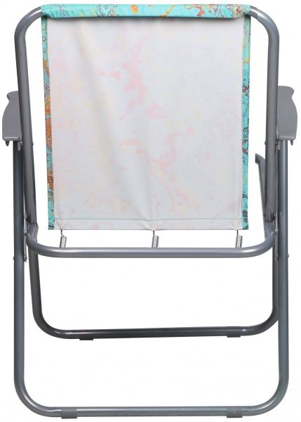 Стілець розкладний 52х44х75 см OC00155 бірюза