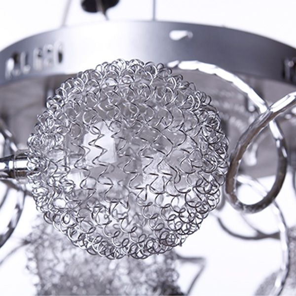 Люстра Altalusse LV117-16 срібний