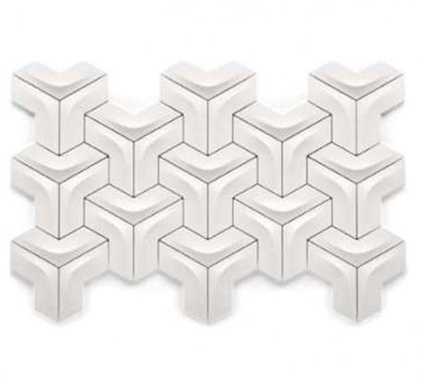 3D-панель гипсовая Gipsanit Coral 0.3 кв.м 