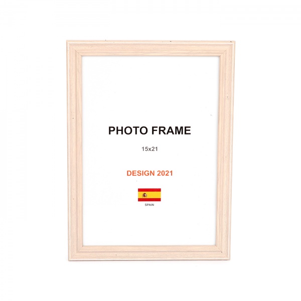 Рамка для фото 1 фото 15x21 см бежевий 