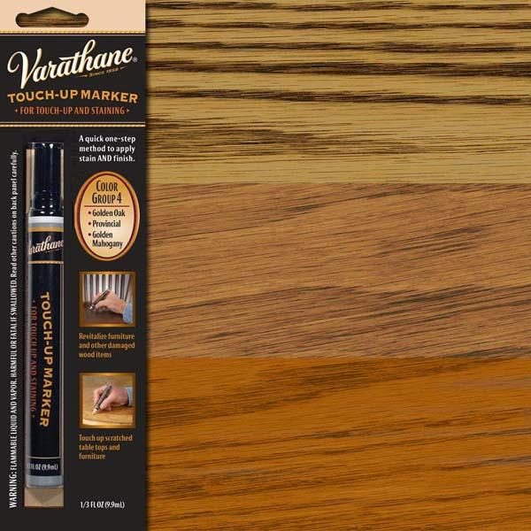 Маркер для підлоги та меблів колірна група №4 Varathane золотий дуб 9,9 мл