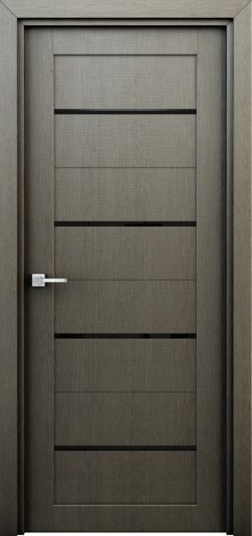 Дверное полотно Интерьерные двери Орион ПО 600 мм серый 