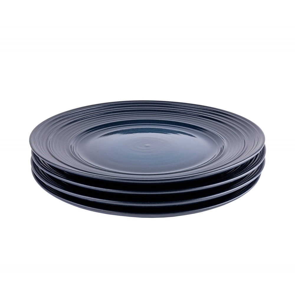 Тарілка підставна Krauff Lucerne Black&Blue 25,4 см 24-320-009