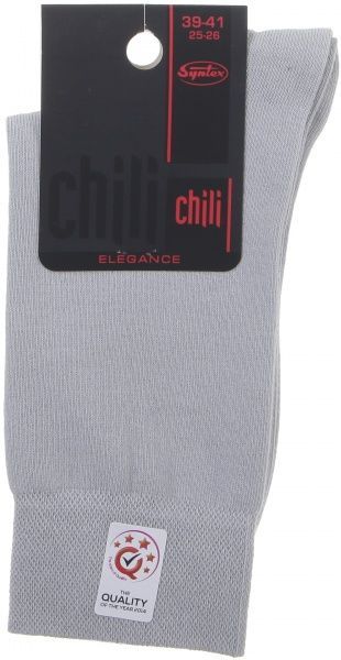 Шкарпетки чоловічі CHILI ELEGANCE 102 р. 25 світло-сірий 