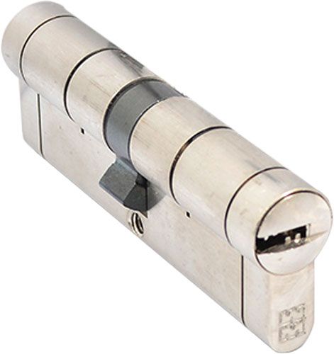 Цилиндр Mottura C39D464601 46x46 ключ-ключ 95 мм матовый никель