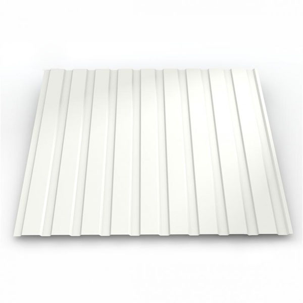 Профнастил глянцевий PSM ПР-8А 0,45x1207x2000 мм RAL 9003 білий