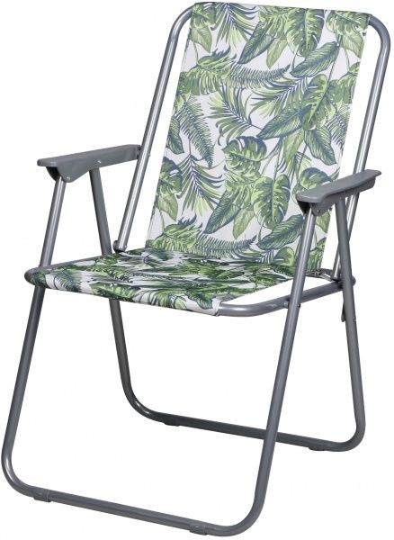 Стілець розкладний 52х44х75 см OC00155-1 листя