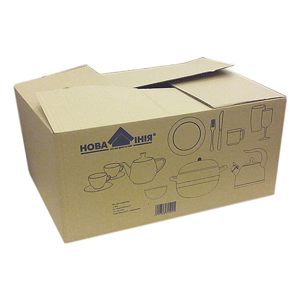 Ящик гофрированный 645х345х370 мм