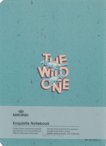 Блокнот The wild 1 14,5х10,5 см