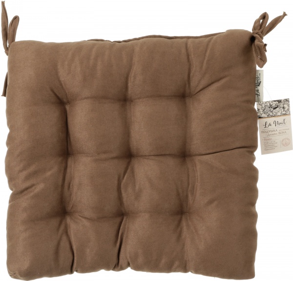 Подушка на стілець BONA La Nuit 40х40 коричневий La Nuit