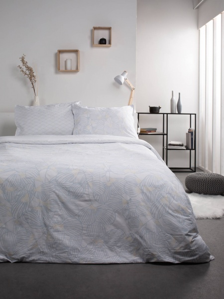 Комплект постельного белья Vitre 2.0 серый Today 