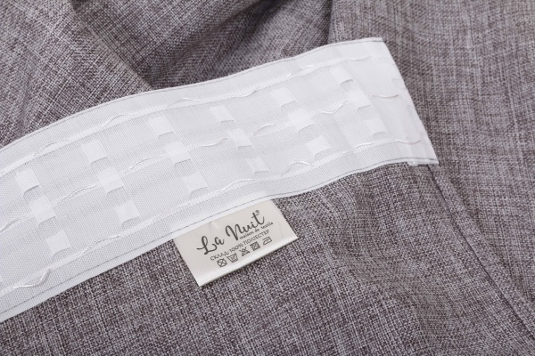 Штора Stella серый 160х275 см La Nuit