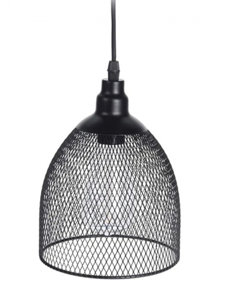 Світильник підвісний Garden Н 21 см D 16 см 1xчорний 41384 