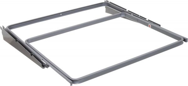 Кронштейн до гардеробної системи Larvij 597х425 мм висувний L9601GA сірий