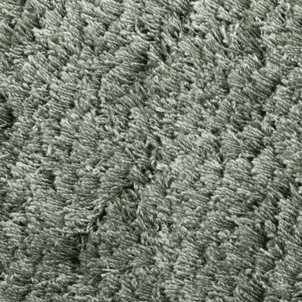 Ковер Ozkaplan Karpet Gold Shaggy O темно-зеленый 0,8х1,5 м