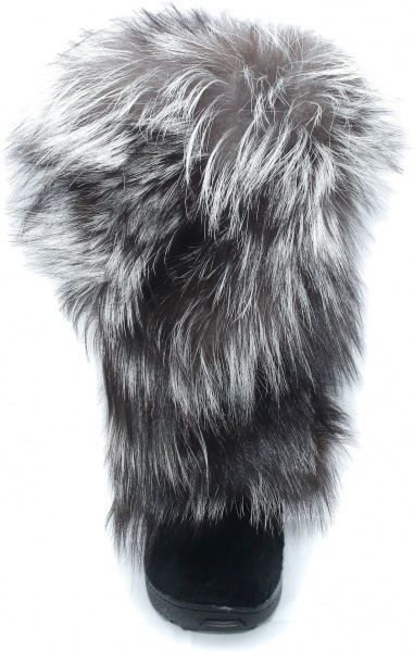 Черевики Oscar Afterski Boots Leather Black-Silver р. 37 чорний