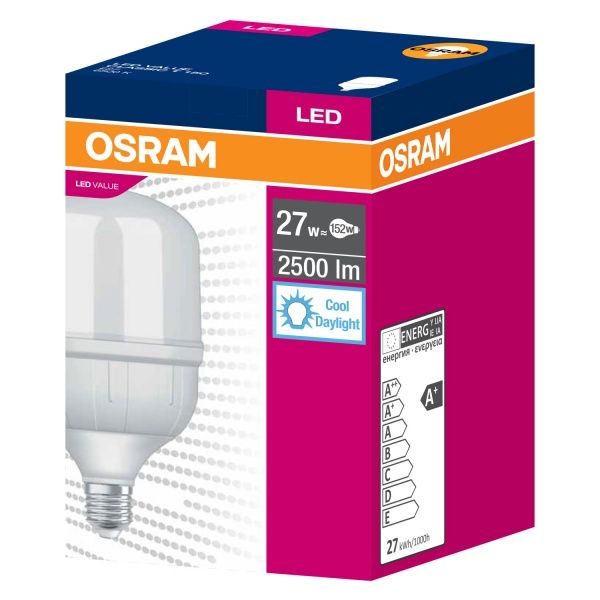 Лампа світлодіодна Ledvance Value 27 Вт T120 матова E27 220 В 6500 К 4058075354500 