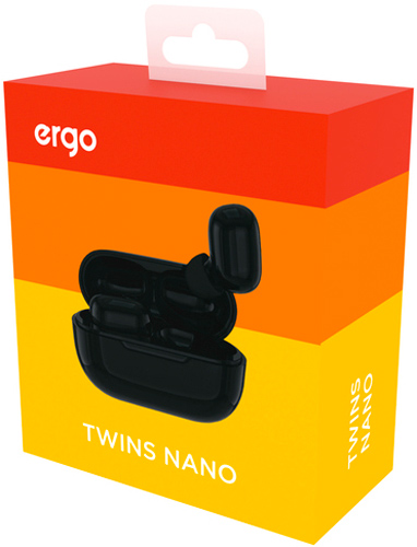 Навушники Ergo Twins Nano black (BS-510K) 